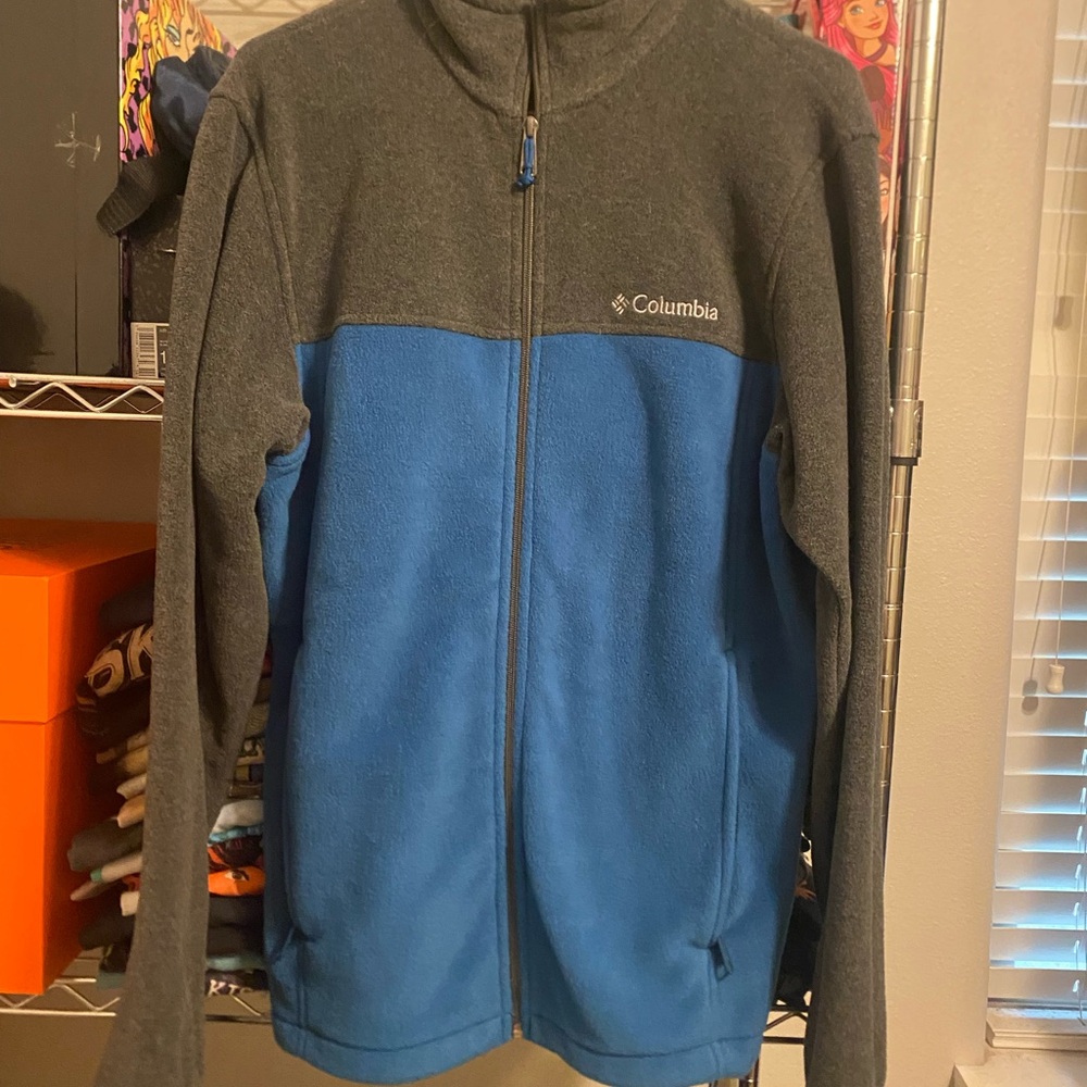 Columbia Charcoal Fleece Jacket